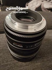  6 SIGMA LENS 50MM F/1.4 FOR CANON