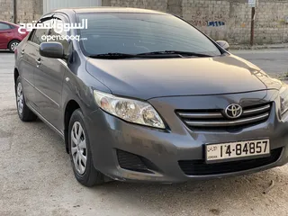  7 تويوتا كورولا 2008 قاطعة مسافة 135 الف بحالة ممتازة