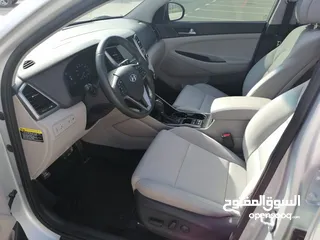  16 Hyundai Tucson 2018 Panorama 1.6cc توسان بانوراما فل اوبش دفع رباعي مقاعد جلد بصمة شنطة كهربائية