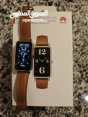  4 Huawei watch fit mini استخدام ايام فقط   جديدة بسعر 30 دينار فقط
