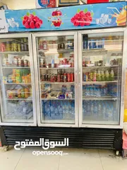  2 ثلاجه عرض مشروبات