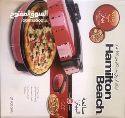  1 صانعة بيتزا Hamilton Beach ،  220 فولت بسعة 30 سم. pizza maker