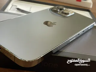  12 Iphone 13 pro max 256 dual SIM facetime like new اي فون 13 بروماكس خطين