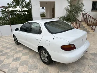  4 سيارة هونداي افانتي موديل 97 ترخيص جديد وكوشوك جديد ودهان جديد