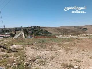  2 بيع ارض اطلاله خلابه في منطقه الثلاجه عزرا الكرك