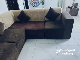  3 Used sofa & Tea table for sale
