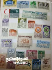  5 طوابع بريدية