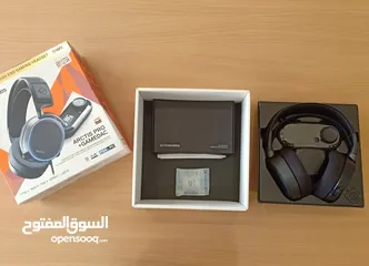  9 SteelSeries Arctis Pro + GameDAC Wired Gaming Headset - and Amp - PS5/PS4 and PC ستيل سيريز