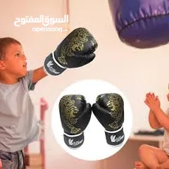  7 قلفزات كفوف  ملاكمه  كيك بوكسنغ لجميع الاعمار  كفات الملاكمه