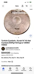  4 Hi-hat  Istanbul for sale