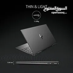  11 HP Envy X360 Laptop 13.3′′ Ryzen 7 16GB RAM 1TB Win11– Black