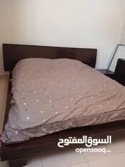  3 غرفة نوم أمريكي مع الفرشة ماركة ريم طبيه بدون خزانة مميزة انيقة مرتبة بحالة ممتازة تقريبا وكالة