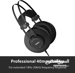  4 AKG K52 Studio Headphones سماعة ستديو