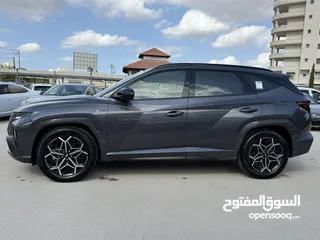  21 هونداي توسانNLine ترخيص 2023 محرك 1600 هايبرد جير أوتوماتيك 240 حصان