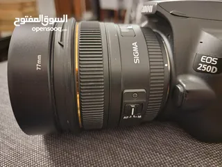  11 SIGMA LENS 50MM F/1.4 FOR CANON