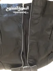  16 جاكيت جلد اصلي brand new leather jacket