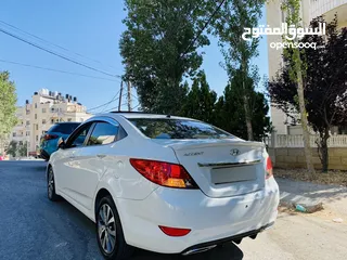  4 هونداي اكسنت 2018 بحالية ممتازة فل اوتمات ماتور 1600 جير 4 غيار عداد 55 الف حقيقي الله يبارك ...