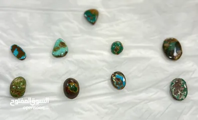  1 أحجار فيروز نيشابورية اصلية طبيعية للبيع