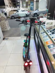  6 سكوتر الكهربائي ارضيه مضيئه 70 السرعه بمشي 20 كيلوا