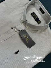  3 قميص Polo Ralph Lauren الاصلي  ‏size L - slim fit  Made in India