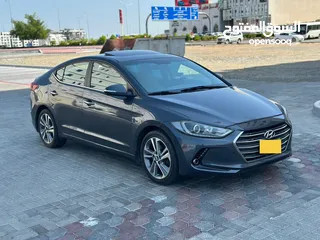  8 Hyundai Elantra 2017 oman car 118000 km only