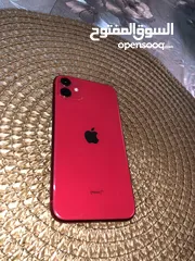  6 Iphone 11  Red color