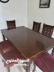  6 طاولة سفرة ماليزي للبيع