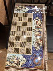  2 شطرنج وزهر ايراني جديده مسكره بالكرتونه مكفوله فخمه