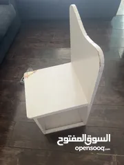  3 ‏كراسي خشب للأطفال