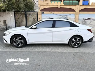  4 هيونداي افانتي 2024 وارد كوري 1600cc