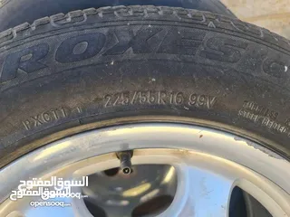  4 جنط مرسيدس اصلي حرة