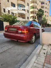  6 هوندا سيفيك 1999 للبيع يد أولى جير عادي بحاله ممتازه من الداخل والخارج