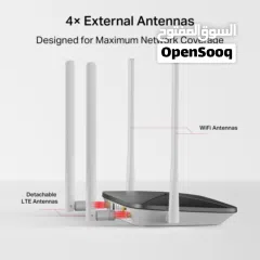  9 Mercusys MB135-4G AC1200 Wireless Dual Band 4G LTE Router: