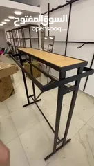  4 طاولة عرض منتجات (ملابس ، اكسسوارات)