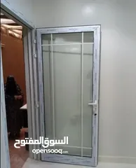  6 أبواب المنيوم شباك أبواب حديد