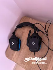  1 سماعة لوجيتك g432 logitech اصلية بحالة ممتازة جدا صوت نقي ومرتب 7.1 مع جميع المميزات وخامة ممتازة جد