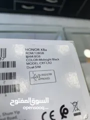  5 Honor X8a (128 GB / 8 GB RAM) هونر الجديد  كاميرات خلفية بقوة 108MP