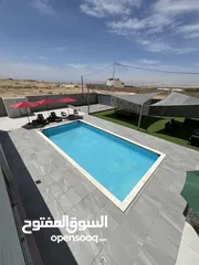  19 ستديو ضمن مسبح مستقل ومغلق بالسابع...او شاليه بالبحر الميت