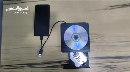  1 ultra thin external optical drive راك اقراص حاسبة خارجي