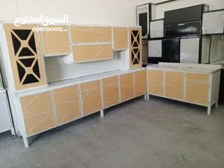  2 مطابخ جاهزه ( كاونترات المنيوم صيني 3امتار)