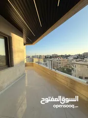  5 شقة طابقية طابق الثالث مع رووف وترس دوبلكس سوبر ديلوكس باجمل مناطق تلاع العلي