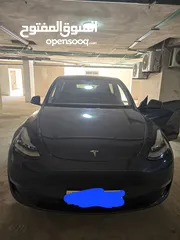  2 tesla model y 2021 بحاله متتازه