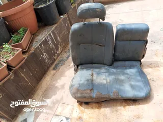  2 كرسي امامي مستعمل لباص متسوبيشي L300