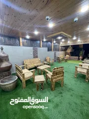 28 كل ما يلزم الحديقه عشب صناعي جميع انواع خشب سويد تفصيل شجر صناعي جلسات خشب سويدي اشجار تحاكي الطبيعة