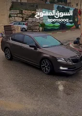 11 سكودا أوكتاڤيا 2019 للبيع لون بني دفع امامي السيارة ماطور 2000 بنزين عداد ديجيتال بصمة شاشة