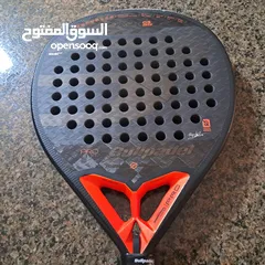  1 مضرب بادل Padel racket استعمال خفيف نوع Bullpadel 2024 بحالة ممتازة