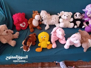  12 العاب اطفال بحاله جيده جدا البيع  مستعمل تقريبا 65 لعبه