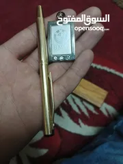  8 قلم جيفر مطلي ذهب