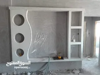  5 كهرباء وأحدث الديكورات المنزليه حبس بورد وتركيب بدل الخشب والرخام