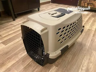  3 Small sized dog crate and travel bag